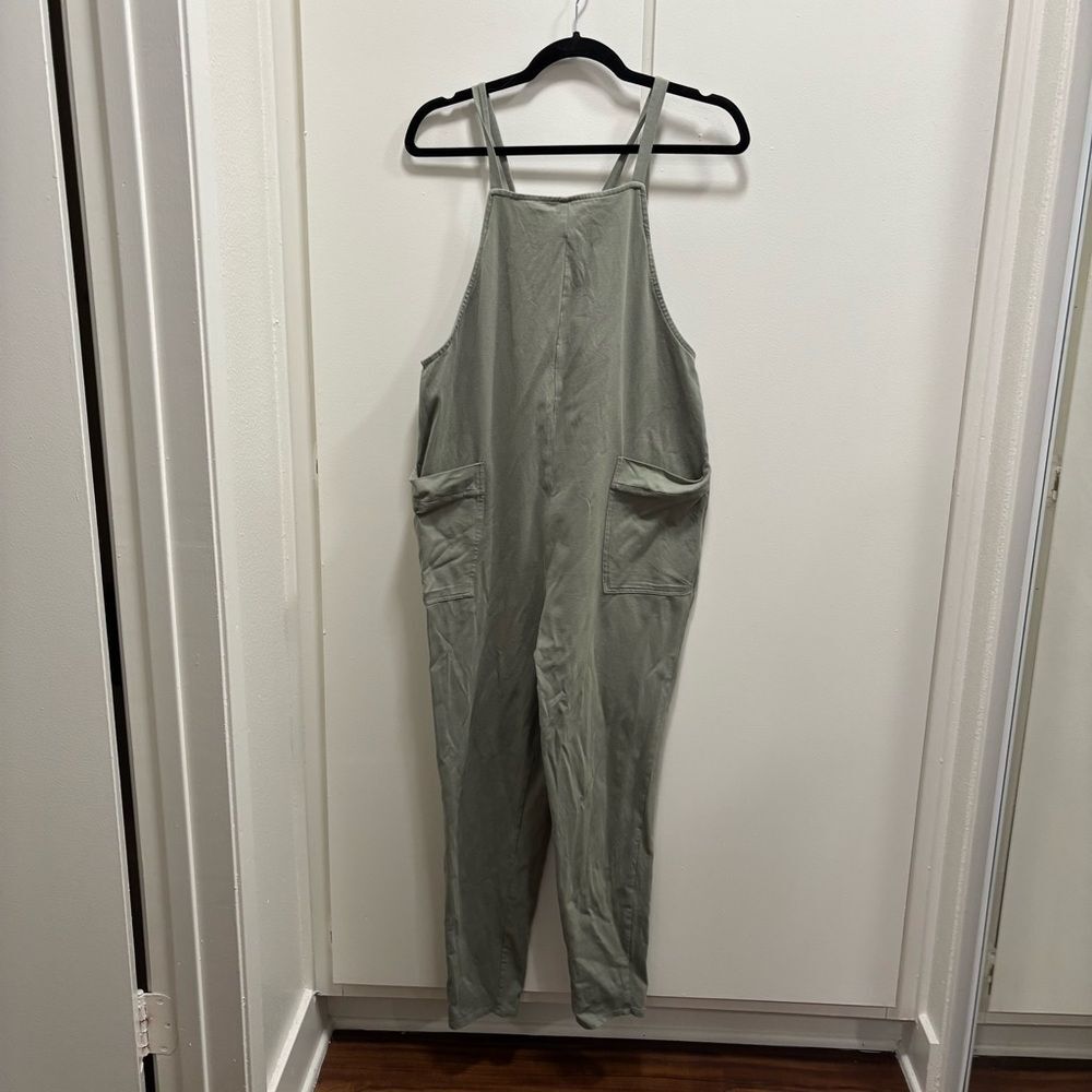 Storq Size 1 XS Sage Green Anytime Maternity Overalls